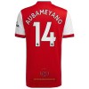 Maglia ufficiale Arsenal Pierre-Emerick Aubameyang 14 Casa 2021-22 per Uomo